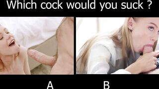 Want To Suck Cock: I choose A #2