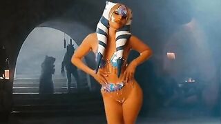 Jabba the Hutt and Slave Leia: Ahsoka is Jabba’s Dancer #3