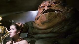 Jabba the Hutt and Slave Leia: Jabba and Leia Edit Film 1 #3