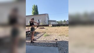 Jade Chynoweth: shooting arrow #2