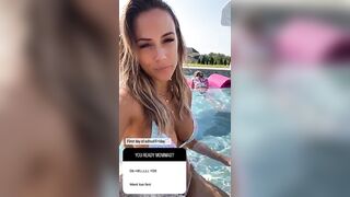 Jana Kramer: Bikini time. #2