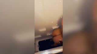 Twerk and clap in shower