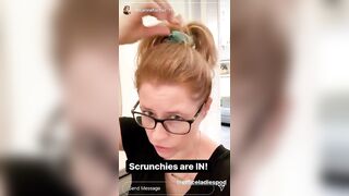 Jenna Fischer: Scrunchies are definitely in! #2