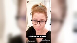 Jenna Fischer: Scrunchies are definitely in! #3