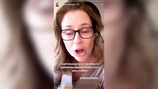 Jenna Fischer: Not happy with the early returns from her poll. #2