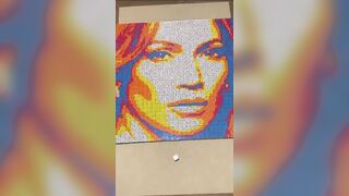 Jennifer Lopez: Jlo, 1000 Rubik’s cubes, me, 2021 #2