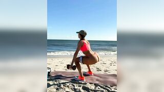 beach workout