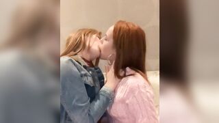 Jia Lissa: Jia Lissa & Ella Hughes trading kisses and laughters #2