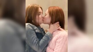 Jia Lissa: Jia Lissa & Ella Hughes trading kisses and laughters #3