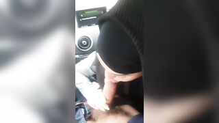 Ethnic Muslim babe sucking cock in public #4