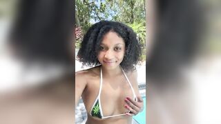 Ebony: join me by the pool? #2