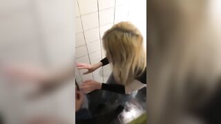 Friends: Two Girls at Toilet have Fun again #3