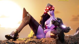 Widowmaker: Widowmaker craves passion on the rock (Overwatch) [Espierda] #2