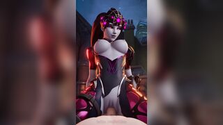 Widowmaker: Widow and her boobs bouncing #2