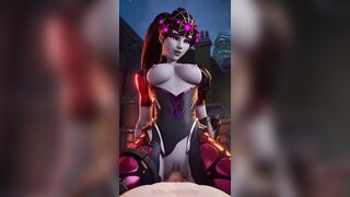 Widowmaker: Widow and her boobs bouncing #3