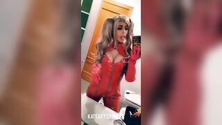 Kate Key: I'm ready Joker!! My Ann Takamaki cosplay on Panther outfit! (Persona 5) - by Kate Key #3