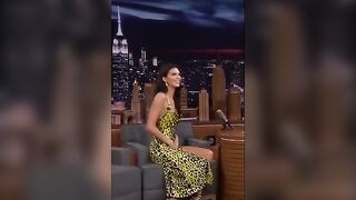 Slit dress on Fallon