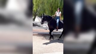 Kendall Jenner: Horseback riding #4