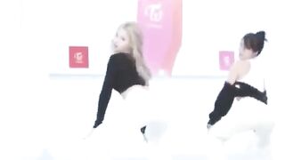 Sana shaking it for us. Stolen from youtube