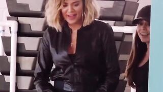 Khloe doingGoat Yoga - FAP edit