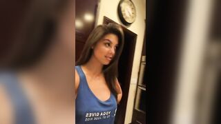 Kira Kosarin: A Classic Kira video - A blue tank top and not much else. #2