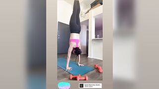 Kira Kosarin: Handstand #2