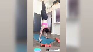 Kira Kosarin: Handstand #3