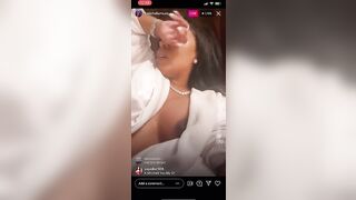 K. Michelle: Robe nipslip #2