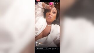 K. Michelle: Robe nipslip #3