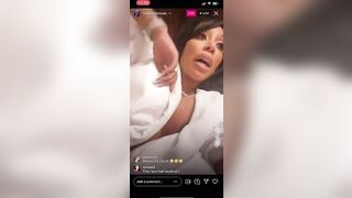 K. Michelle: Robe nipslip #4