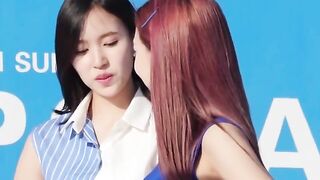 Kpop: Twice - Mina checking out Nayeon #2