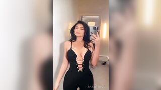 Kylie Jenner: baddie In black 5 #4