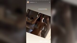 Today’s story showing off her body