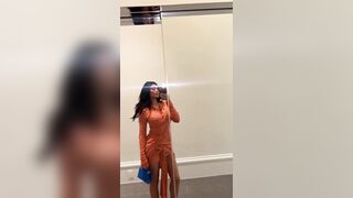 Kylie Jenner: Orange Dress 2 #4