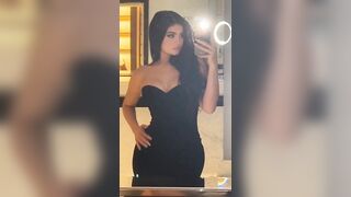 Kylie Jenner: Black dress #3